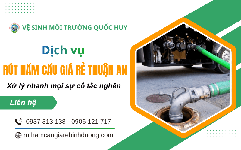rút hầm cầu giá rẻ Thuận An