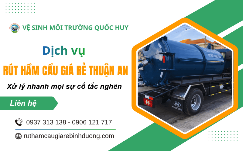 rút hầm cầu giá rẻ Thuận An