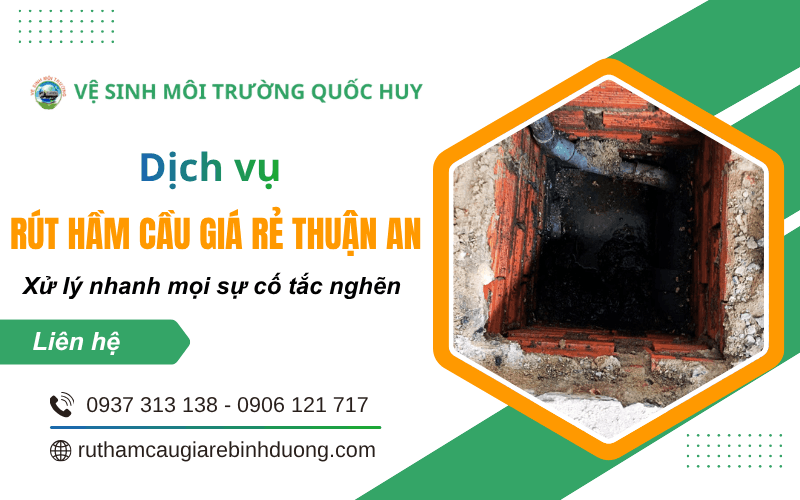 rút hầm cầu giá rẻ Thuận An