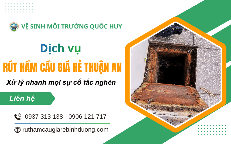 rút hầm cầu giá rẻ Thuận An